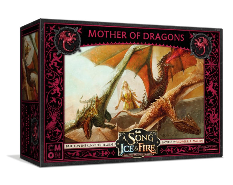 CMON A Song of Ice and Fire Tabletop Miniatures Mother of Dragons Box Set Rule The Skies with Daenerys Targaryen Strategy Game for Adults Ages 14 2 Players 4560 Minute Playtime Made by CMON - Image 3