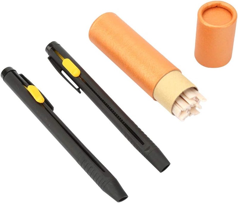 قلم الطباشير OEBUAFI Tailor Chalk Pen، ماركر قلمي للأقمشة، سهل الاستخدام في الخياطة والحرف اليدوية، ومتعدد الاستخدامات مع مواد مختلفة. - Image 4