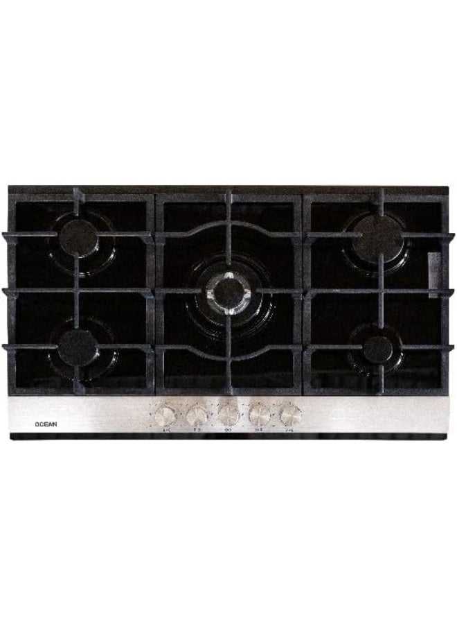 Ocean Gas Built-in 5 Burners 90 cm Stainless Steel OGGHF 95 NI PRO SV - Image 3