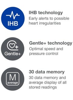 microlife MicroLife BB1 Classic Upper Arm Blood Pressure Monitor with Heart Rate Detection Pad Technology - One Pack  - Image 3