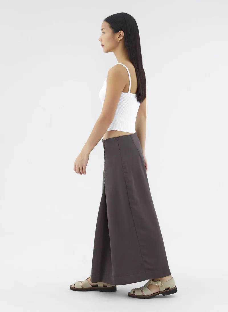 ذا اديتورز ماركت Marloe Rib Crop Top