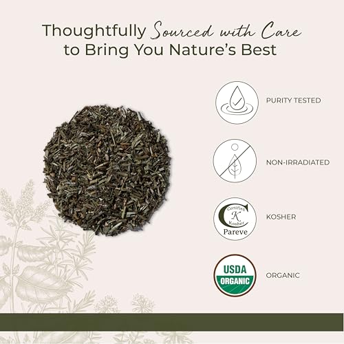 Starwest Botanicals Cleavers Herb Organic - Dried Loose Leaf Herb for Tea, Tinctures, & Herbal Blends, Natural Wellness Support for Women & Men, Cut & Sifted, Certified Kosher, Non-GMO - 4 oz Pouch - Image 4