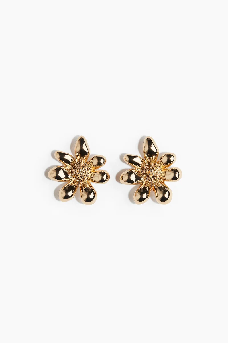 H&M Flower-shaped earrings