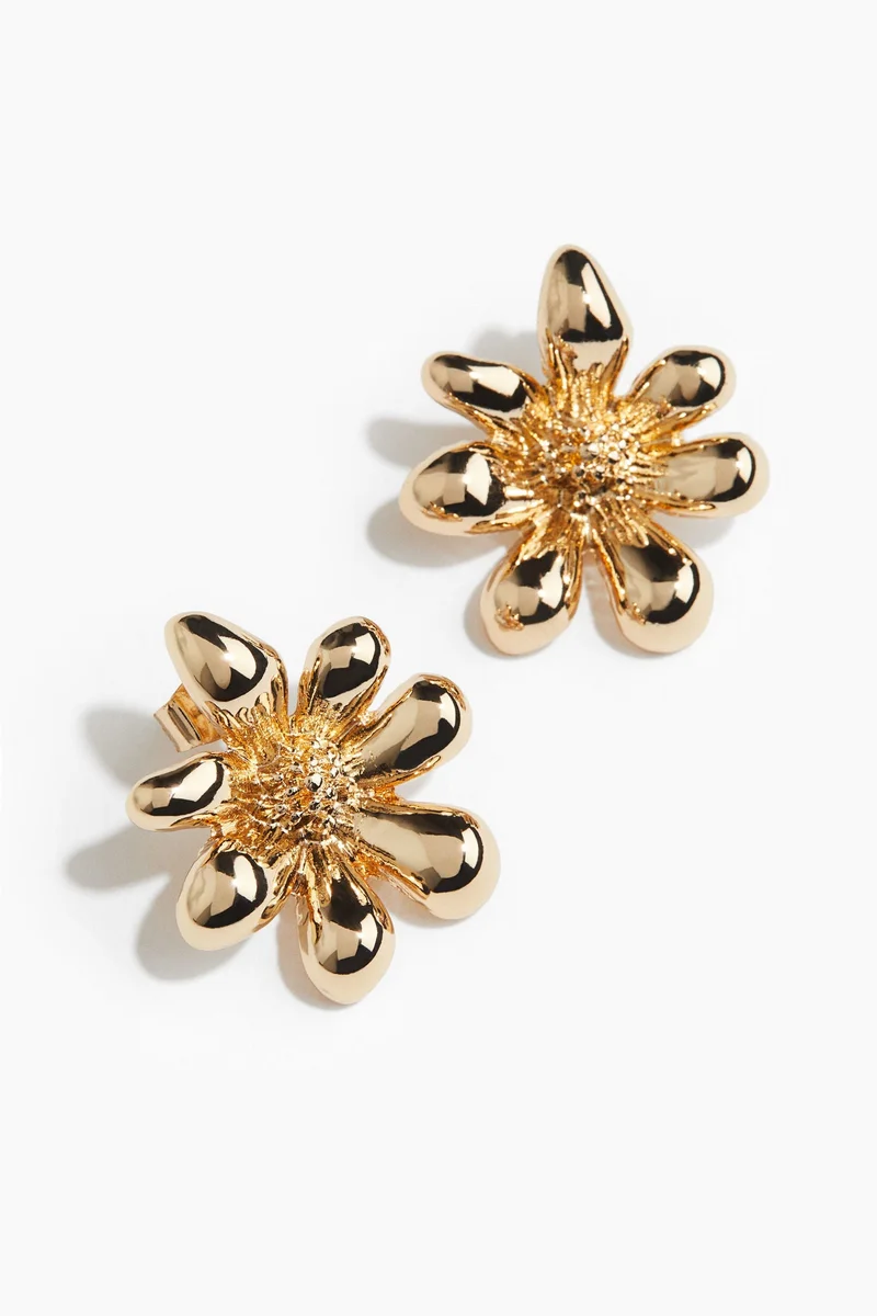 H&M Flower-shaped earrings