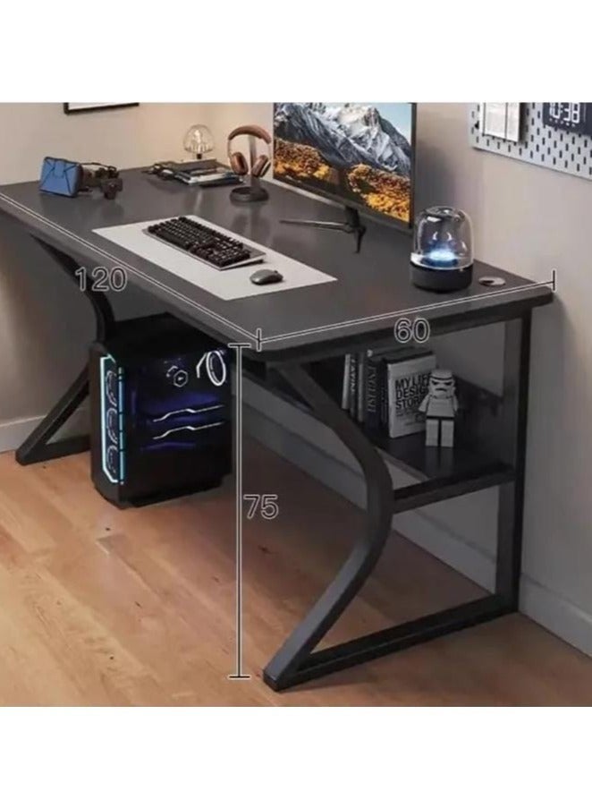 Gaming desk with modern design, computer desk, modern study desk, home office desk, computer desk for work, writing, study, bedroom, computer table and executive workstation EI-206 - Image 4