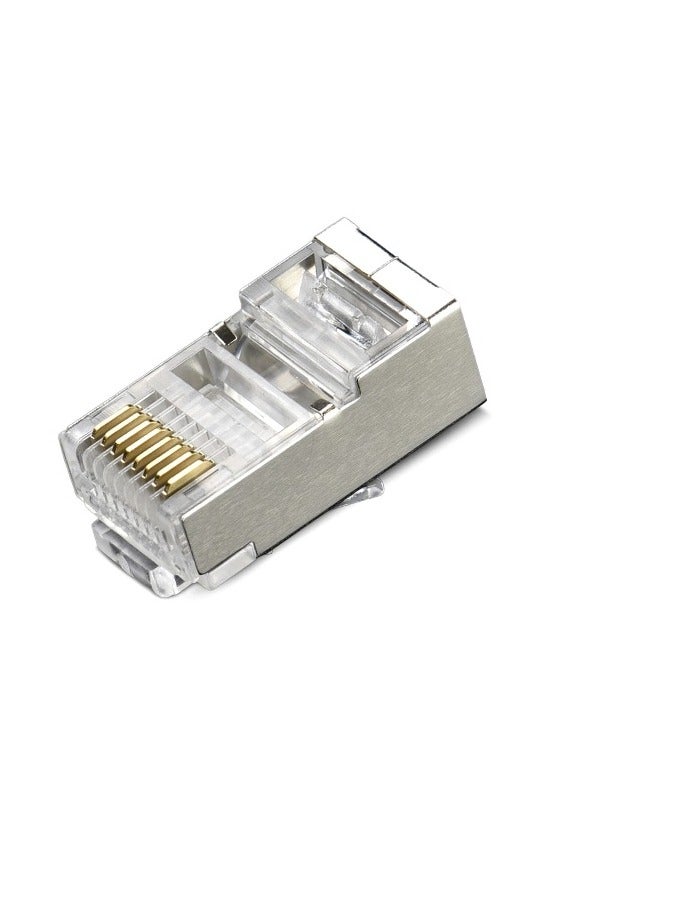 RJ45 8 Pin metal plug Connectors, pack of 20 