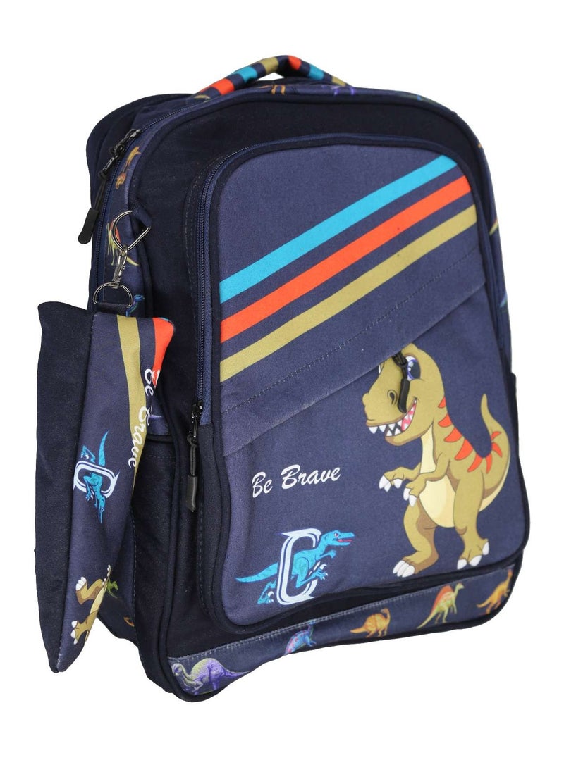 Gharibo Bags School backpack model 14 dinosaur  - Image 3