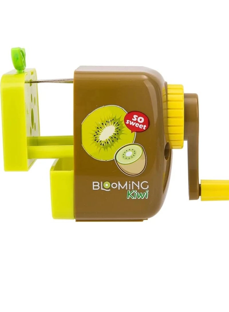 Deli Single Hole Rotary Table Sharpener Assorted Colours - Image 3