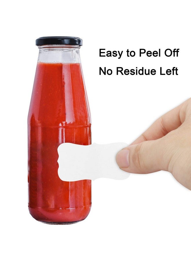 Wisdompro 320 Pcs Removable Freezer Labels Blank White Labels Stickers For Food Containers Storage Bins Spice Jars Bottles Organize Your Home & Kitchen 2X1.2 Inch - Image 3