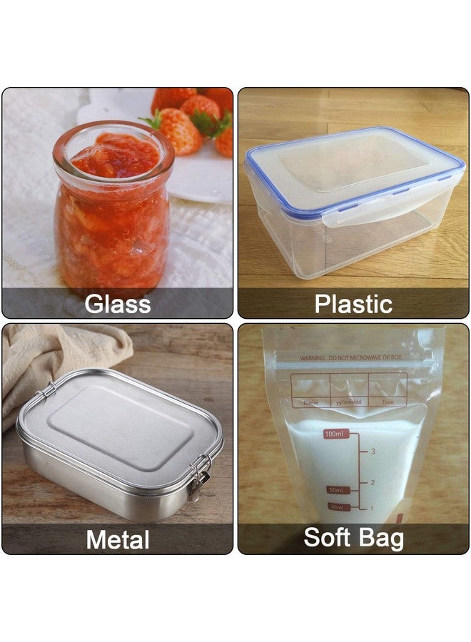 Wisdompro 320 Pcs Removable Freezer Labels Blank White Labels Stickers For Food Containers Storage Bins Spice Jars Bottles Organize Your Home & Kitchen 2X1.2 Inch - Image 4