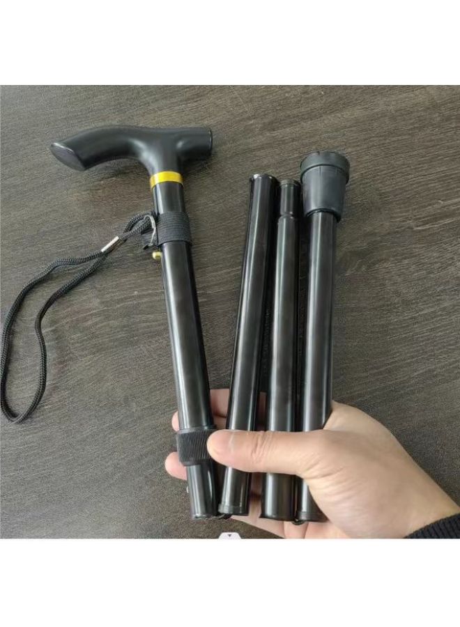 FervorFOX Aluminum Alloy Mountain Climbing Cane Telescopic Folding 6 Color Mountain Climbing Cane Non-slip Cane - Image 3