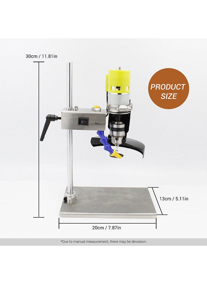Generic - Electric Glass Bottle Cutter Cutting Tool Cutting Machine with 7 Variable Speeds for DIY Flowerpot Round Oval Glass Bottles Craft - Image 1