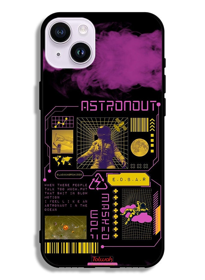 Tolwak Apple iPhone 14 Protective Case Astronaut Sticker - Image 2
