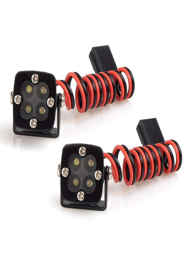 LCX Racing RC Car Lights for 1/14 1/10 1/8 1/7 RC Crawler Cars Axial SCX10 II 90046 90047 Wraith Capra UTB SCX10.3 TRX4 TRX6 D90, Accessories Upgrades Parts