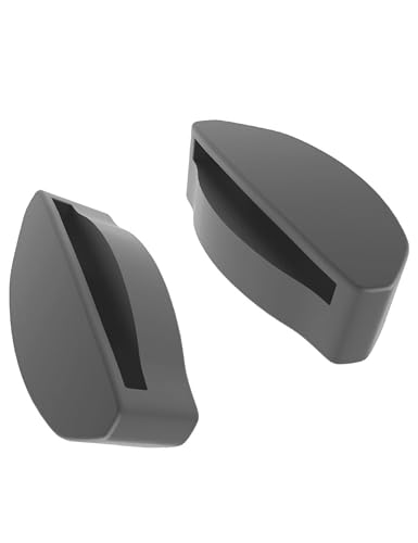 SAUCER Replacement Nose Pieces Pads for Oakley Frogskins Range OO9284 | OO9284A | Frogskins Range XL OO9503 | Frogskins Hybrid OO9289 | HSTN OO9242 | OO9242A | OO9279 Sunglasses - Asian Fit Grey - Image 1