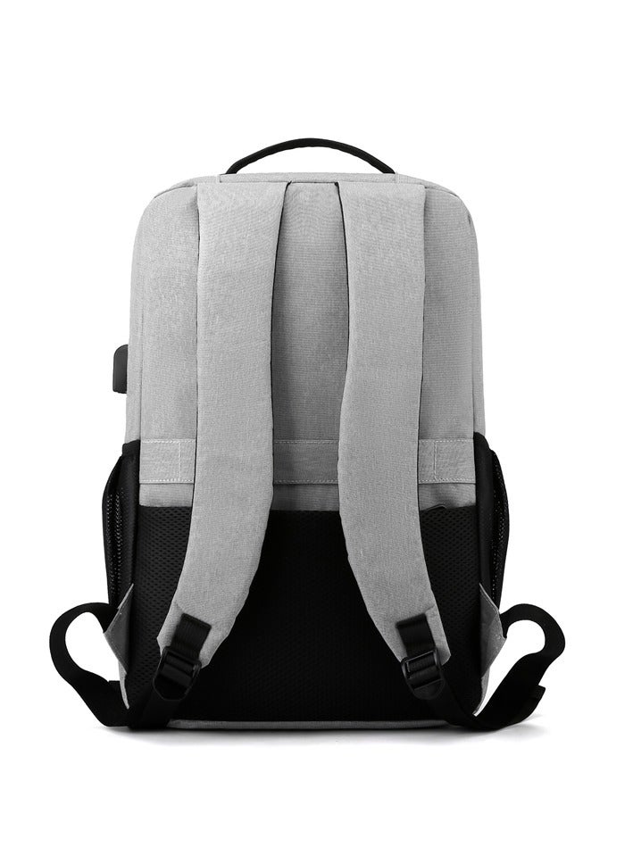 lebonaer Upgraded Multi-Layer Backpack with USB Charging Port, Smart 15.6 Inch Laptop Backpack with Anti-Theft Hidden Pocket, Large Capacity College Backpack for Men & Women, Organized Compartments for iPad, Camera, Keyboard, Gadgets, Ergonomic Breathable Honeycomb Mesh Back Panel & S-Curve Straps for Maximum Comfort, Durable Scratch-Resistant Nylon Travel Backpack, Ideal for Work, Commute, College, Adventure | Intelligent Organization | Modern Style | Secure Storage | External USB Port | Power Bank Compatible | On-the-Go Charging | Dedicated Laptop Compartment | Multiple Pockets | Valuables Protection | Heat Reduction | Weight Distribution | Lightweight Feel | Heavy Load Support | Long Commute Comfort | High-Density Nylon | Light Moisture Resistance | Reinforced Double Zippers | Smooth Gliding | Luggage Strap | Gradient Reflective Strips | Night Safety | Trendy Design | Everyday Life Essential | Reliable Partner | Simplified Carrying | Connected Lifestyle | Game-Changing Feature | Fumble-Free - Image 5