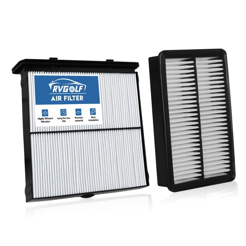 RVgolf Engine+Cabin Air Filters Fit 2019-2026 Mazda 3, 2019-2026 CX-30 CX30, 2023-2026 CX-50 CX50 (CX-50 Not For Hybrid) AC Filter for Automotive Replacement Accessories BDTS61J6X PAH9-13-3A0A - Image 1