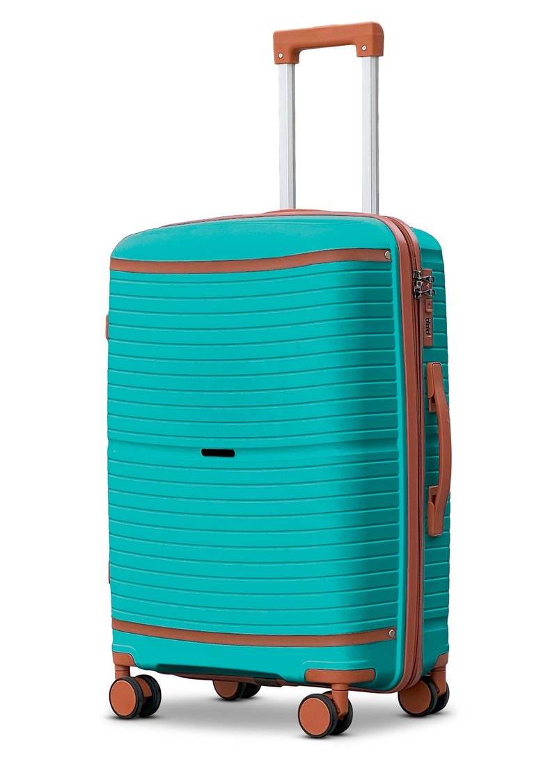 ZAAPPY Hard Shell 24 Inch (20-25kg) Unbreakable Luggage Lightweight, Secured Lock - Image 1