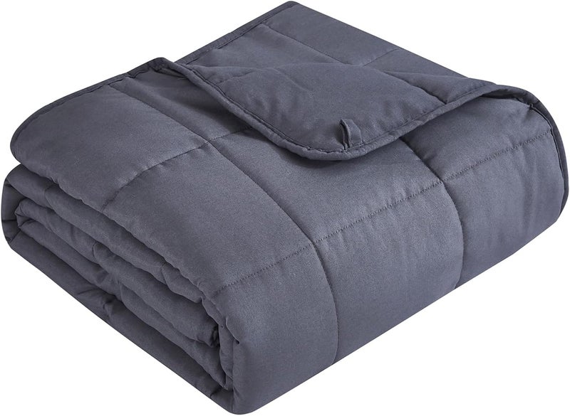 Topcee Weighted Heavy Comfort Blanket, Soft , Thick, Cooling Breathable Polyester Material with Glass Beads for Adult All-Season Summer Fall Winter, (20lbs 80"x87" King Size) - Image 1