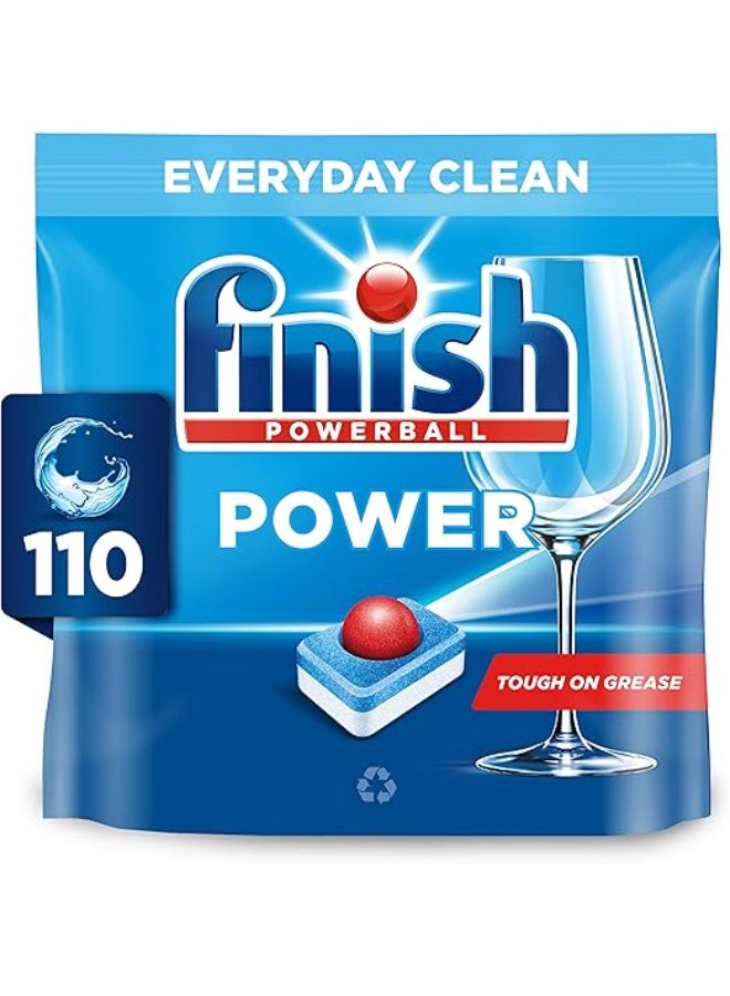 Finish Max All in 1 Powerball, 110 Tabs - Image 1