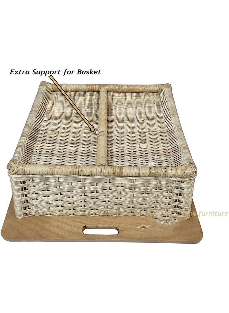 Generic - H M Decor wicker kitchen basket 22x20x8" - Image 1