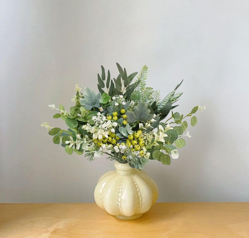 OrgMemory 78Pcs Faux Flowers, Artificial Greenery Stems, Greenery for Centerpieces for DIY Bridal Bouquets Wedding Floral Arrangement Table Centerpieces - Image 4