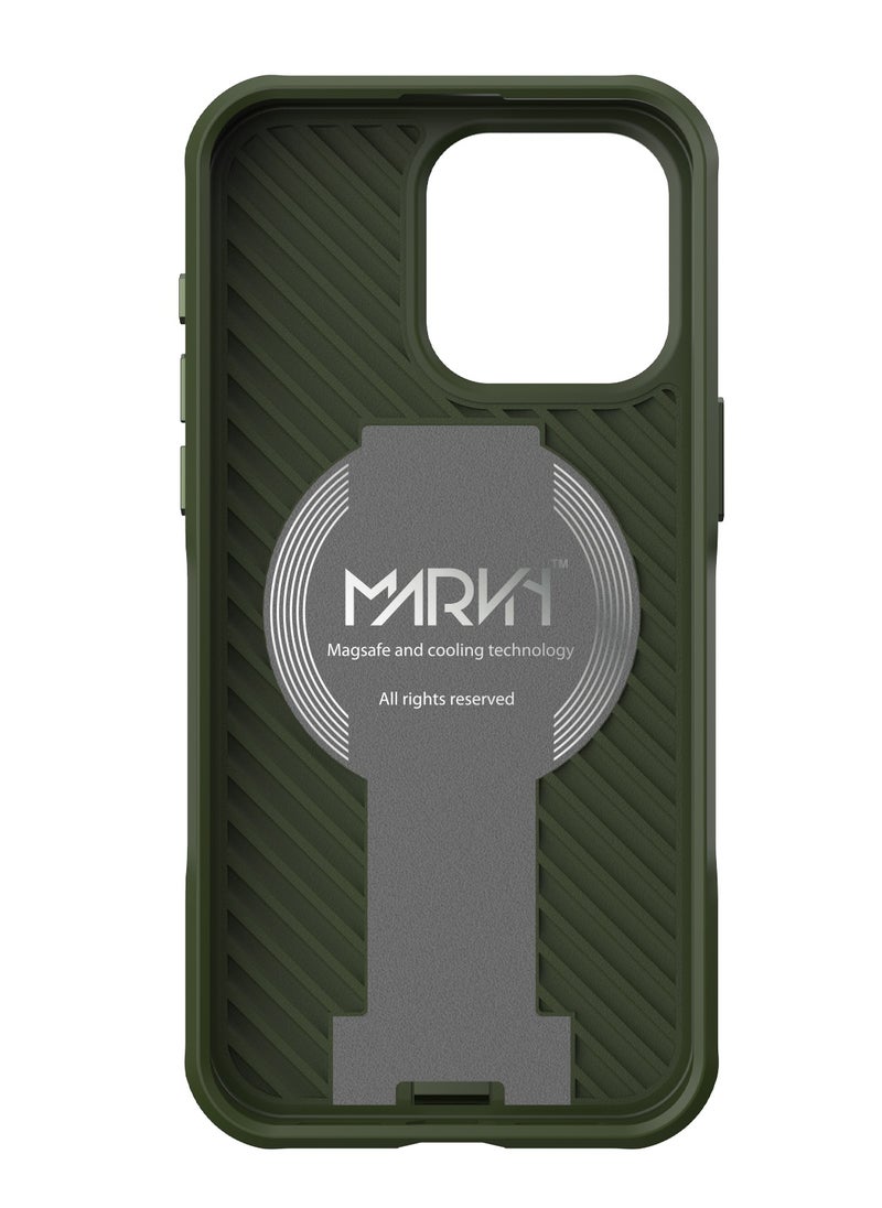 MARVN - iPhone 15 Pro Case by Marvn Special Case– Full Shockproof Protection, Slim Design, Retractable Kickstand, MagSafe Compatibility, Raised Camera & Screen Protection - Image 1