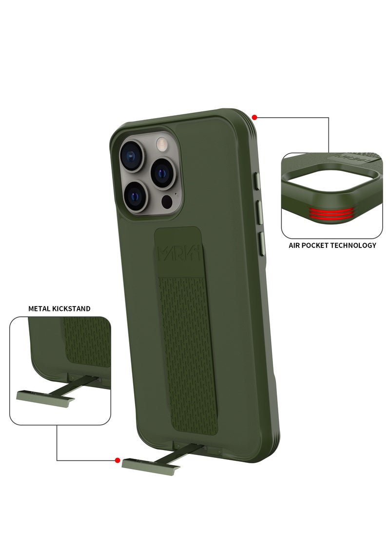 MARVN - iPhone 15 Pro Case by Marvn Special Case– Full Shockproof Protection, Slim Design, Retractable Kickstand, MagSafe Compatibility, Raised Camera & Screen Protection - Image 1