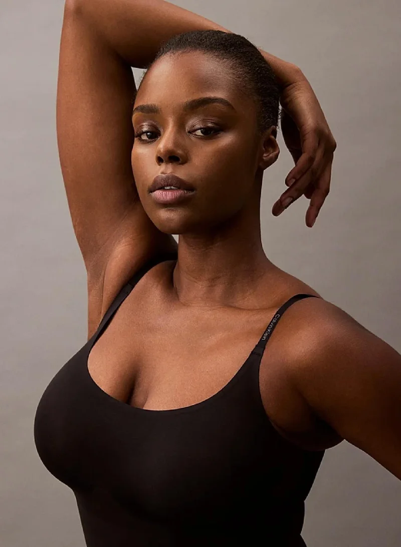 Calvin Klein Black Shapewear Bodysuit - Secure Sculpt for Women | Best Price UAE