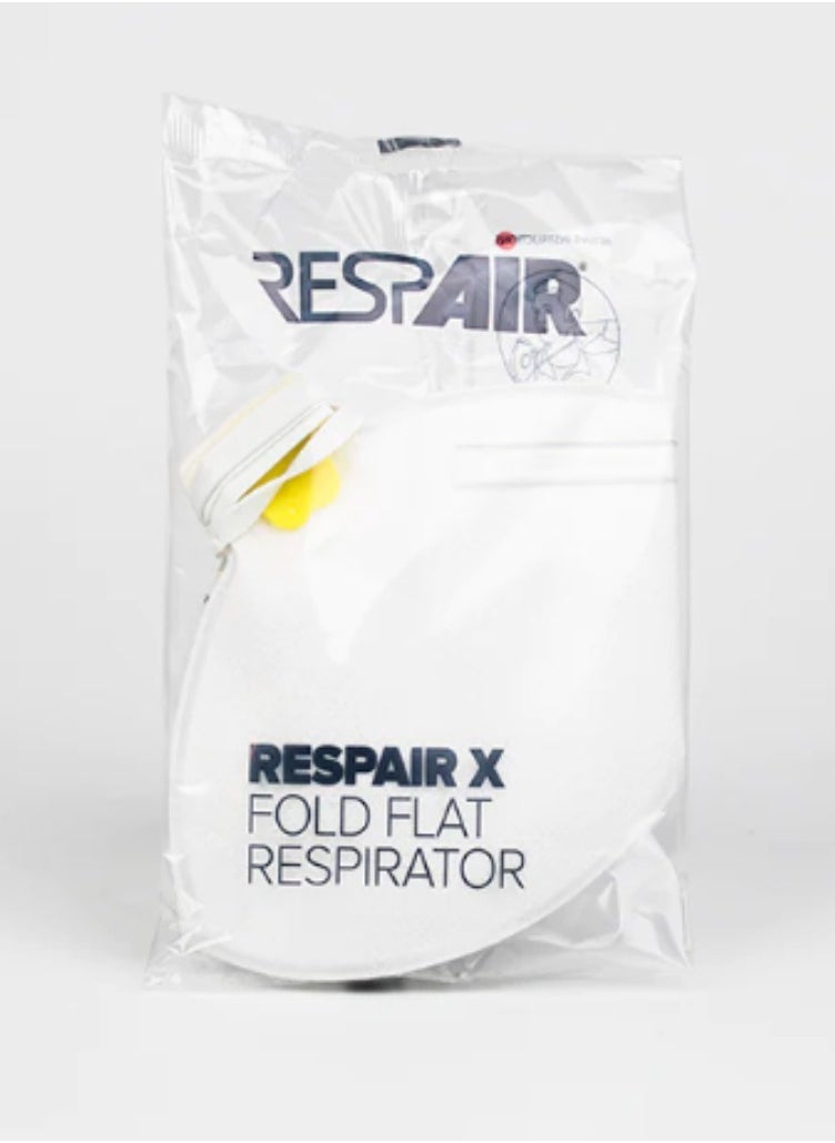 JSP Respair P2 Fold-Flat Respirator X Adjustable Strap (Pack of 20) 430803  - Image 2