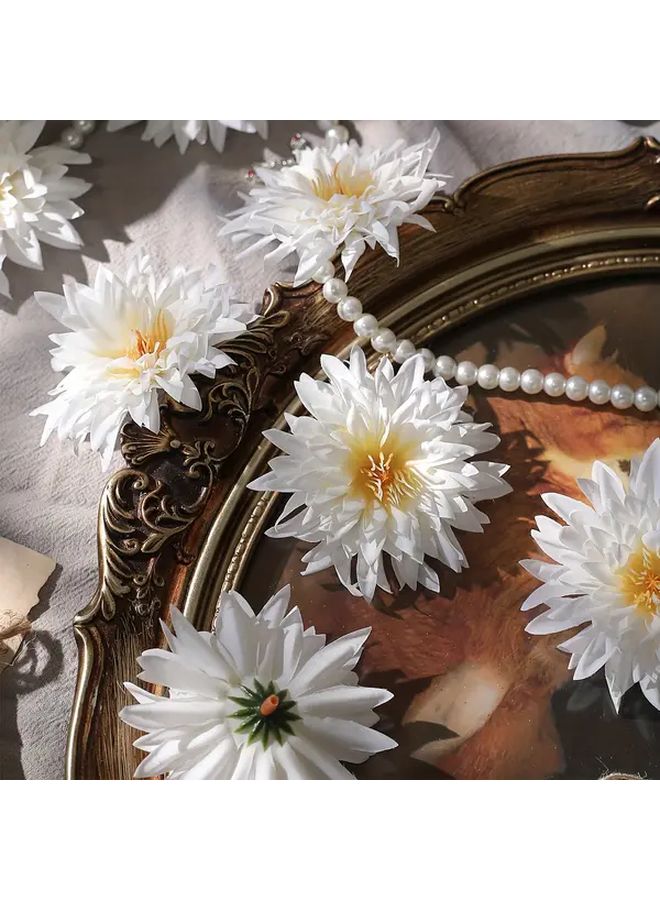 20pcs A08 Serra Flora Silk Chrysanthemum Artificial Flowers for Home Decor - Image 5