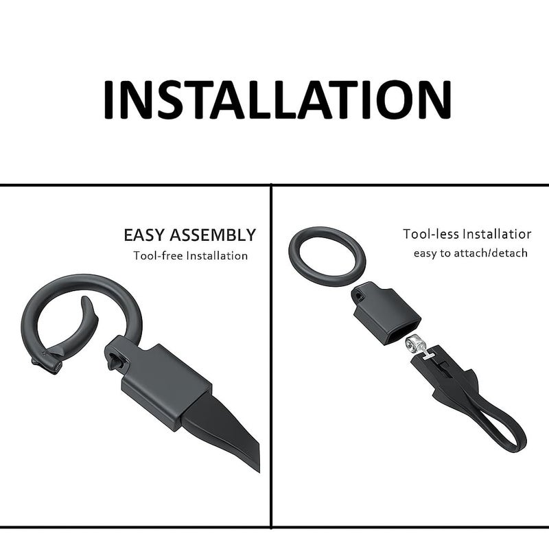 JVCV ® Soft TPU Transparent Cover Compatible with Skoda Kushaq Kylaq Slavia Taigun Tiguan Virtus Octavia Kodiaq Superb Folding Key (with Keychain - Style B) - Image 5