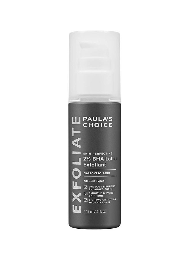 PAULA'S CHOICE Skin Perfecting 2% BHA Liquid Salicylic Acid Exfoliant, Facial Exfoliant For Blackheads, Enlarged Pores, Wrinkles And Fine Lines, Lightweight Liquid Absorbs Quickly, Suitable For All Skin Types  - Image 1