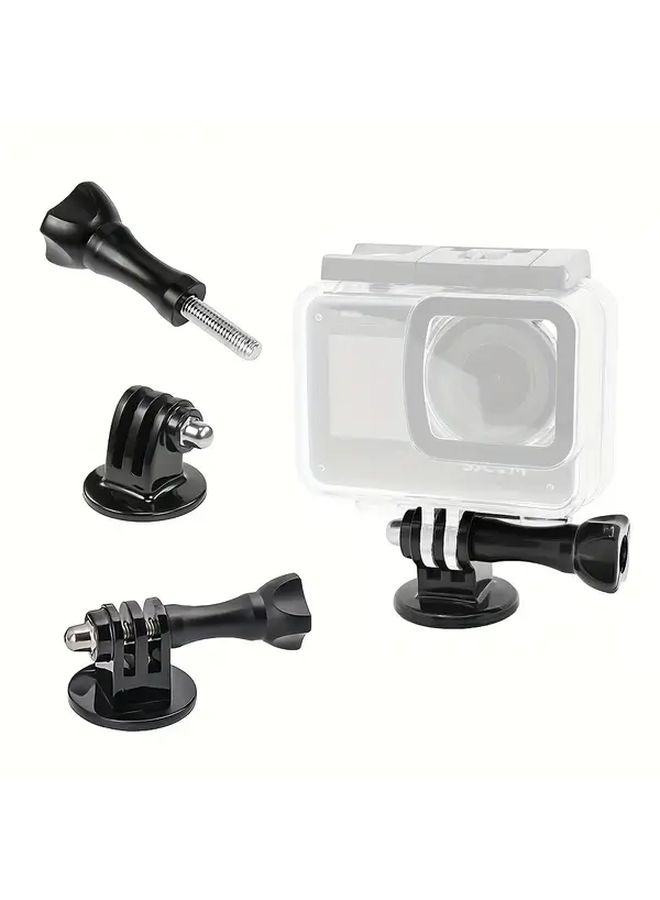 9 In 1 Action Camera Mount Tripod Adapter Accessory Kit With Base And Screws - Image 5