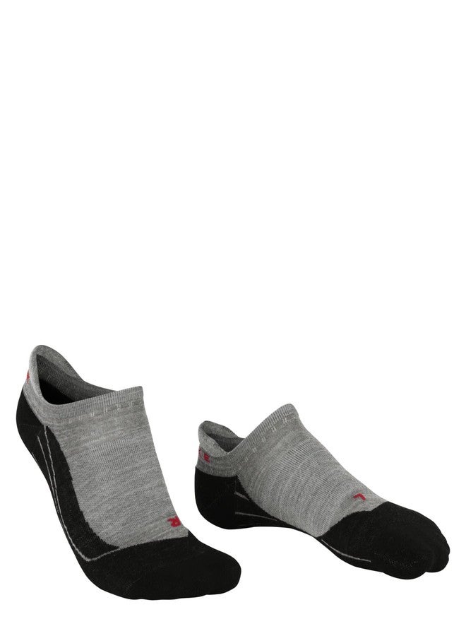 FALKE Men's TK5 Wander Invisible Hiking Socks, Merino Wool, No Show, Light Padding, Max Comfort, Athletic Sock, Grey (Light Grey 3403), 6.5-8.5, 1 Pair - Image 3