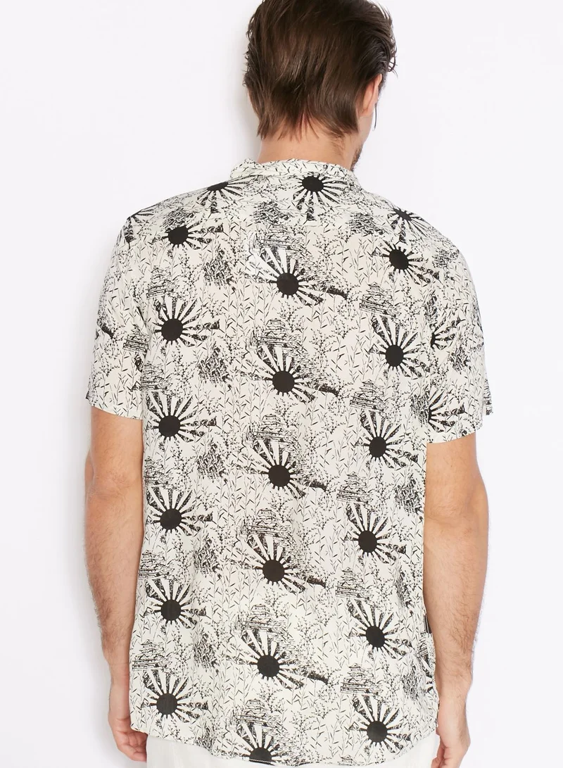 TOPMAN Sun Print Shirt