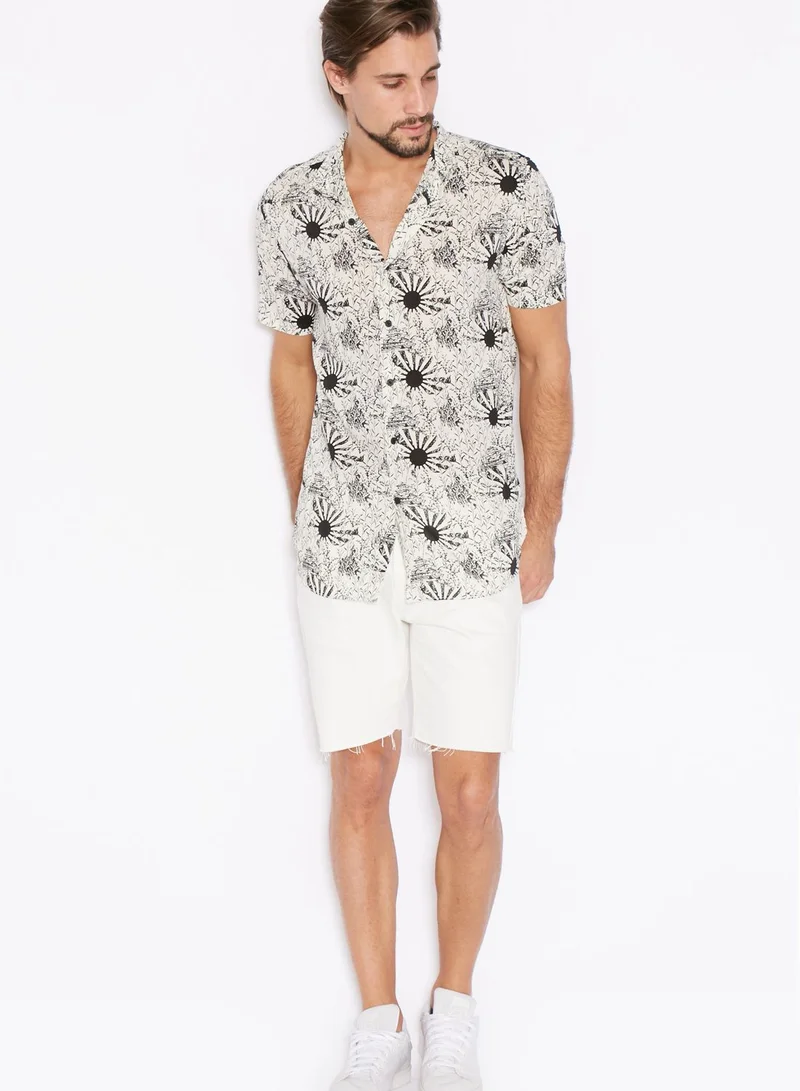 TOPMAN Sun Print Shirt