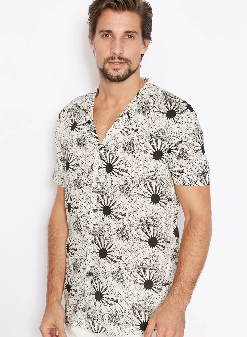TOPMAN Sun Print Shirt