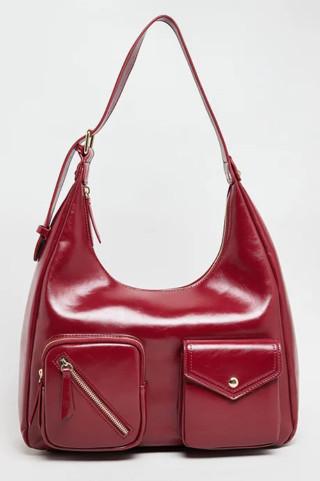 أر أند بي Solid Shoulder Bag