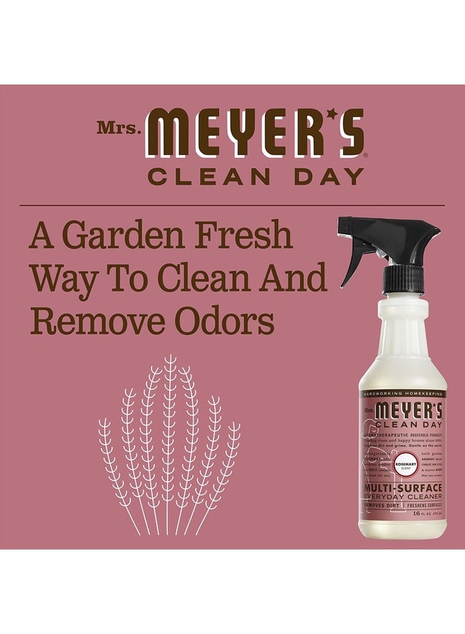 Mrs. Meyer's Clean Day All-Purpose Cleaner Spray, Rosemary, 16 fl. oz - Pack of 3 - Image 4