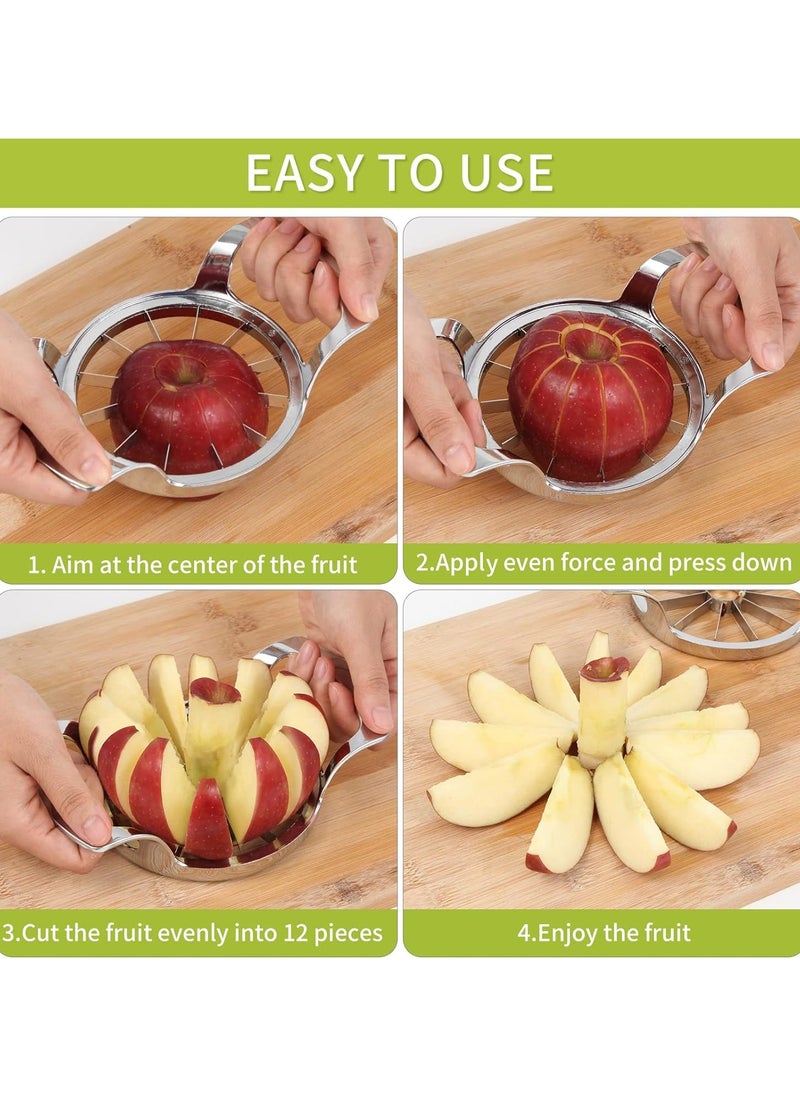 Generic - Apple Slicer,12-Blade Extra Large Apple Corer,Easy to Use, Time-Saving ﻿ - Image 1