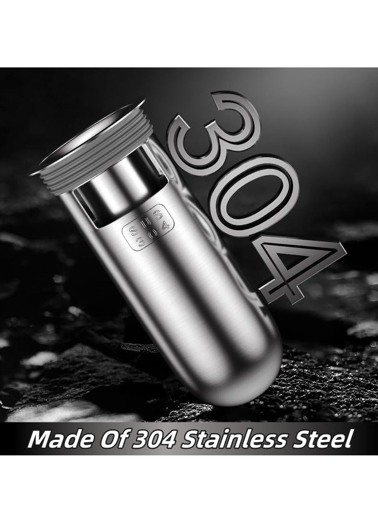 KASTWAVE 2 عبوة صمام منع ارتداد تصريف الحمام، مصيدة شعر للتصريف، صمام تصريف أحادي الاتجاه للصرف، مادة فولاذ مقاوم للصدأ 304، مانع رائحة تصريف للأرضية للحمام (عمق 3.3 بوصة) - Image 4