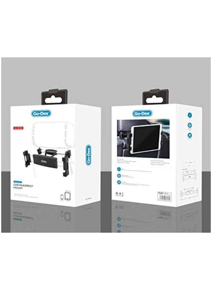 Go-Des Vehicle Tablet Headrest Mount Holder - Image 1