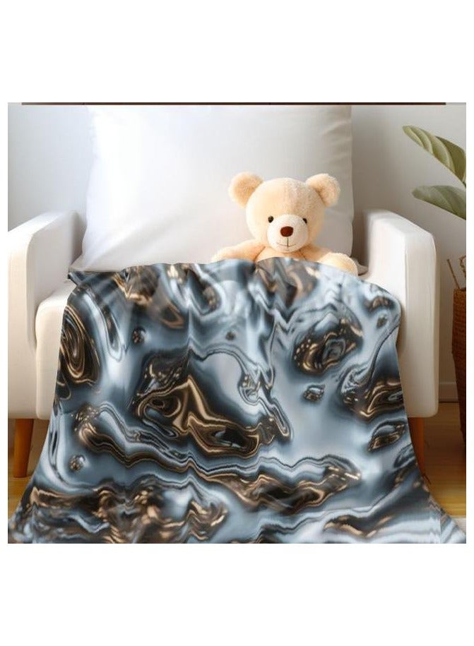 عام بطانية رقيقة من الفانيلا (دافئة ومريحة، ومناسبة للنوم واستخدام الألعاب وإزالة الغبار ومقاومة للرمل) 150 سم * 200 سم - 47 - Image 1