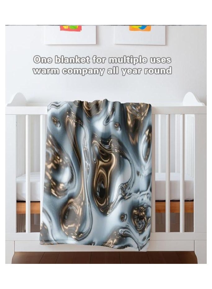 عام بطانية رقيقة من الفانيلا (دافئة ومريحة، ومناسبة للنوم واستخدام الألعاب وإزالة الغبار ومقاومة للرمل) 150 سم * 200 سم - 47 - Image 4