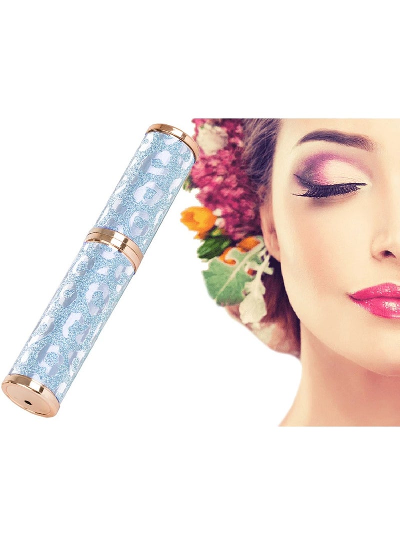 VIO 2 in 1 Facial Women Hair Remover Eyebrow Trimmer Rechargeable Painless Precision Lipstick Style Razor Trimmer for Facial Body Hair Shaver for Lips Nose Chin Face with LED Light - Image 3