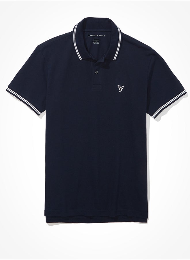American Eagle Logo Pique Polo  - Image 4