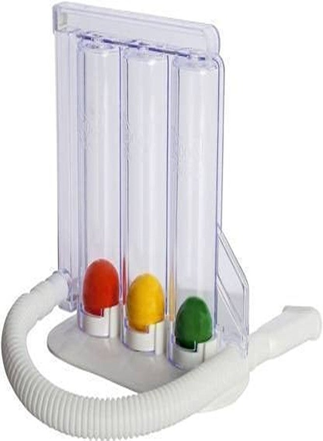 SHOP & SHOPPEE 3-Ball Lung, Incentive Spirometer Respiratory Exerciser. - Image 1