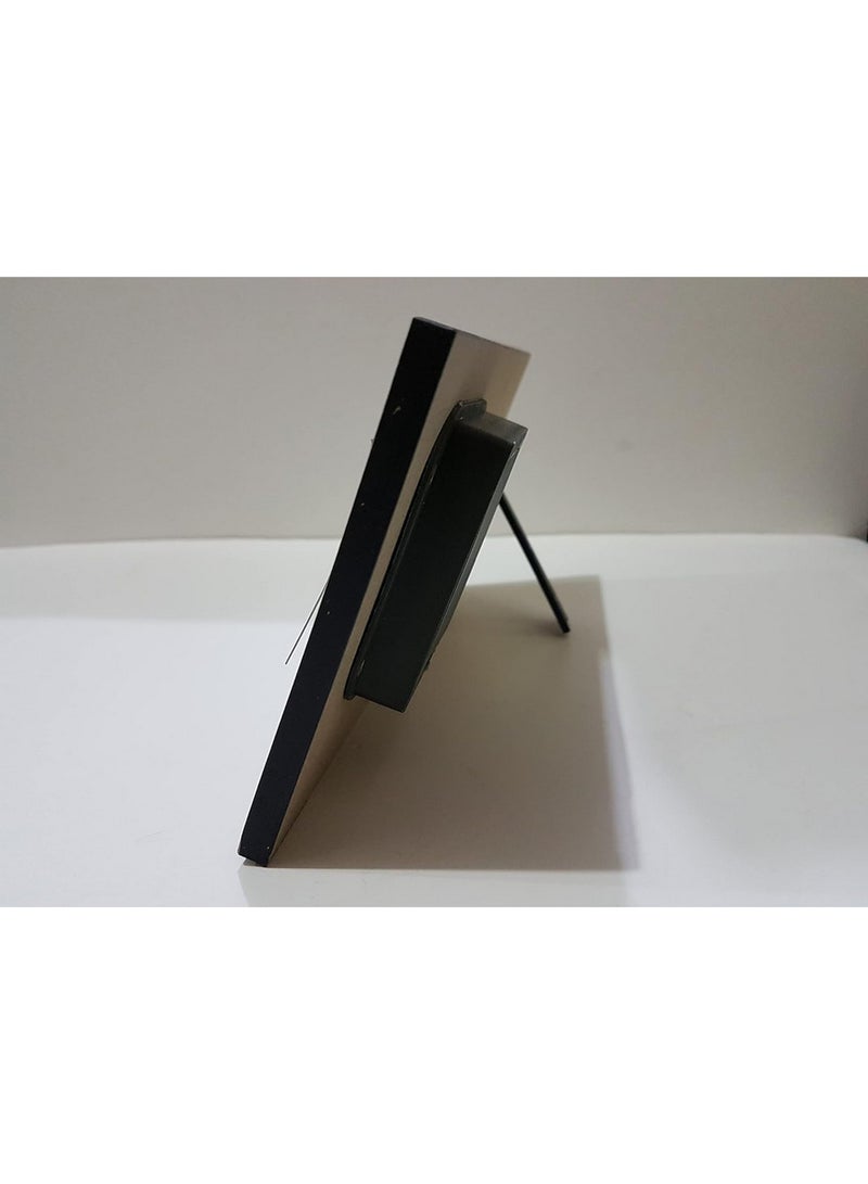 ساعة مكتب برسومات فنية لديكور جميل. تعمل بالبطارية العادية - Image 4