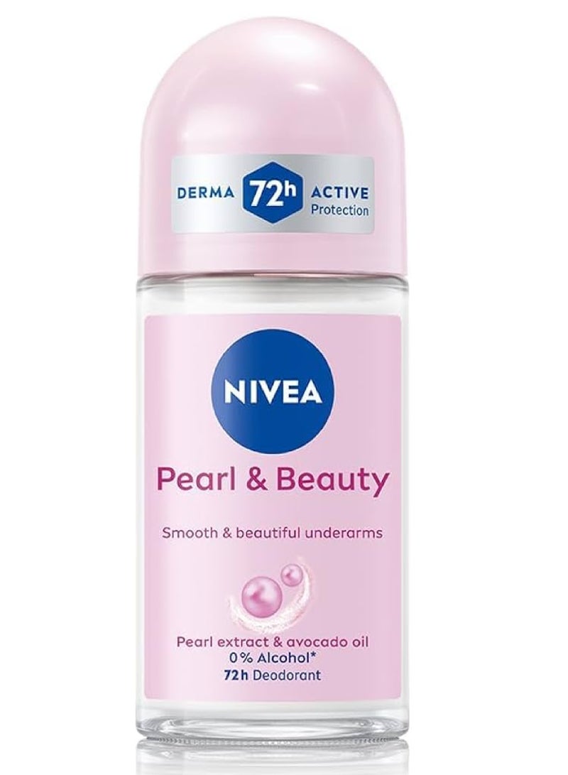 Nivea نيفيا لفة لؤلؤة وجمال 50 مل 72 ساعة